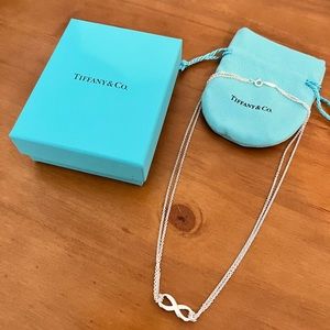 Tiffany infinity necklace